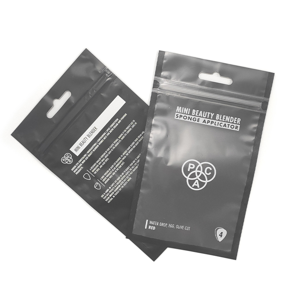 啞光三邊封拉鏈袋16-4